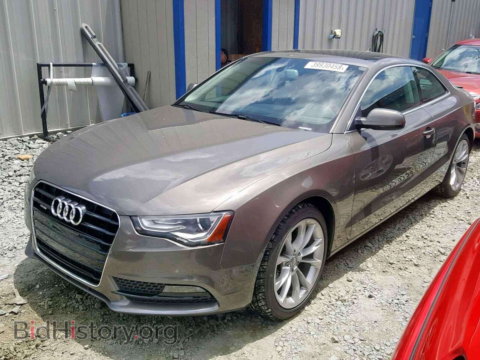2014 AUDI A5 PREMIUM - VIN: WAULFAFR7EA070231 - Photo 2