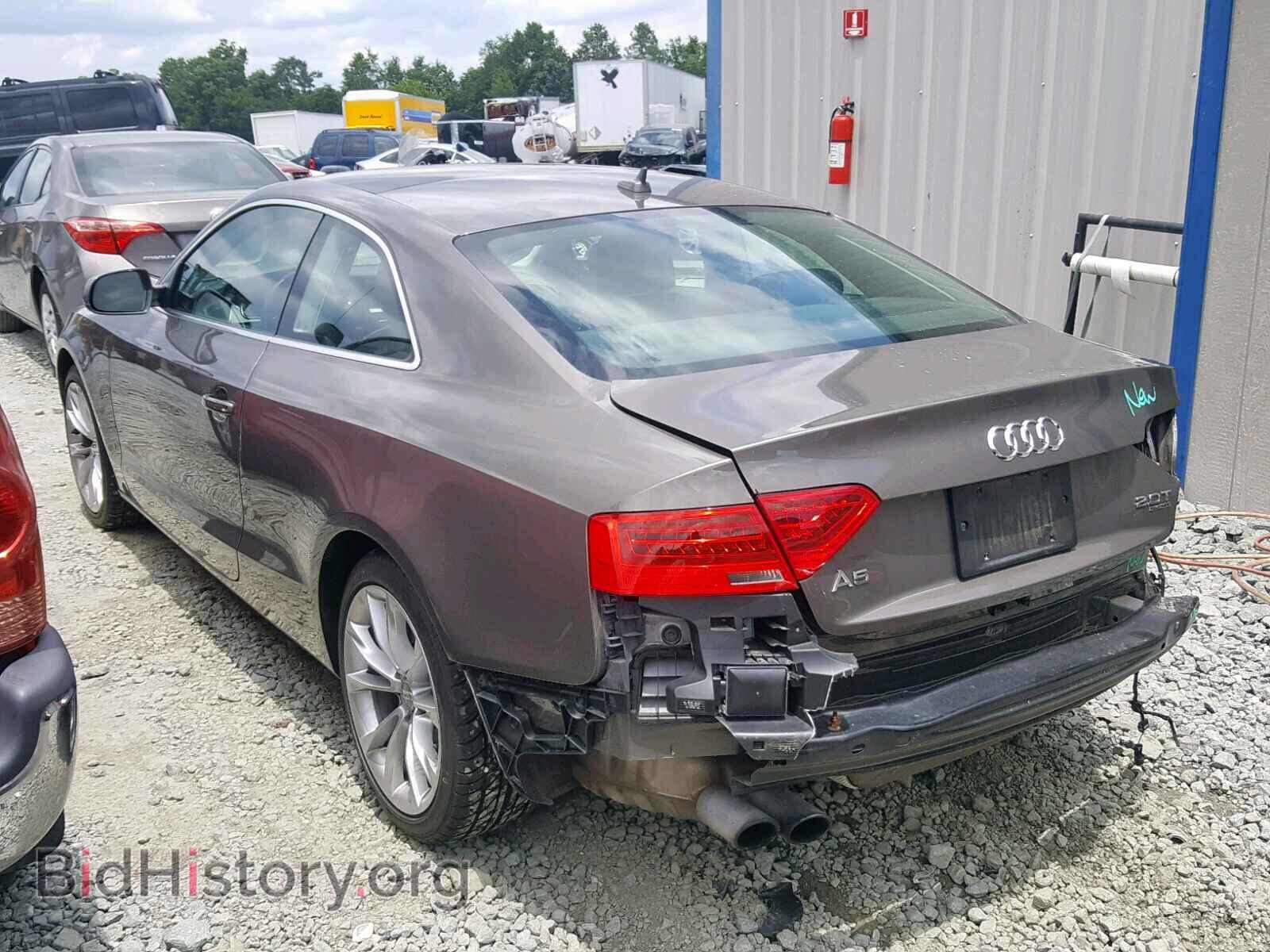 2014 AUDI A5 PREMIUM - VIN: WAULFAFR7EA070231 - Photo 3