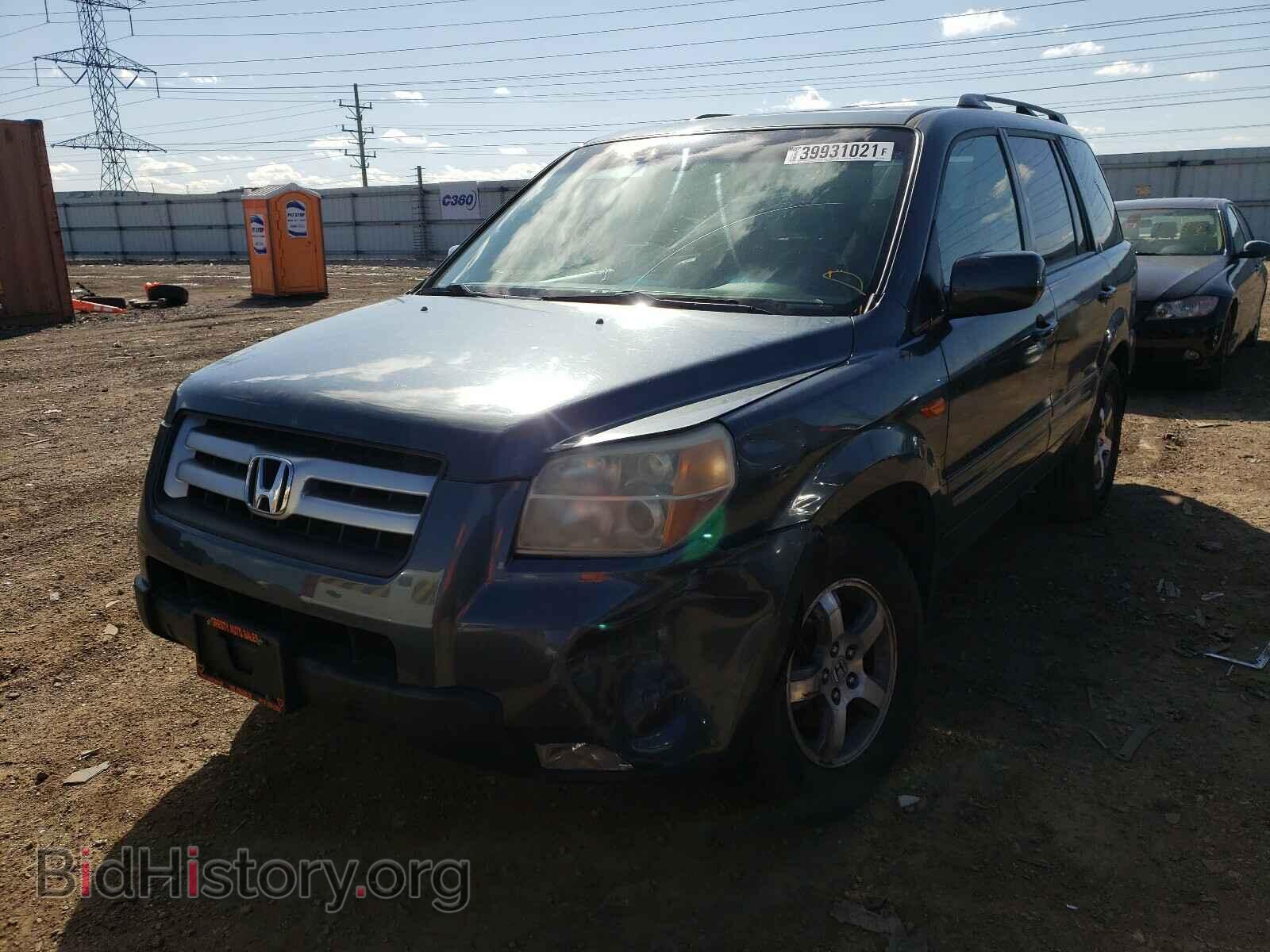 2006 HONDA PILOT - VIN: 5FNYF28596B012266 - Фото 2