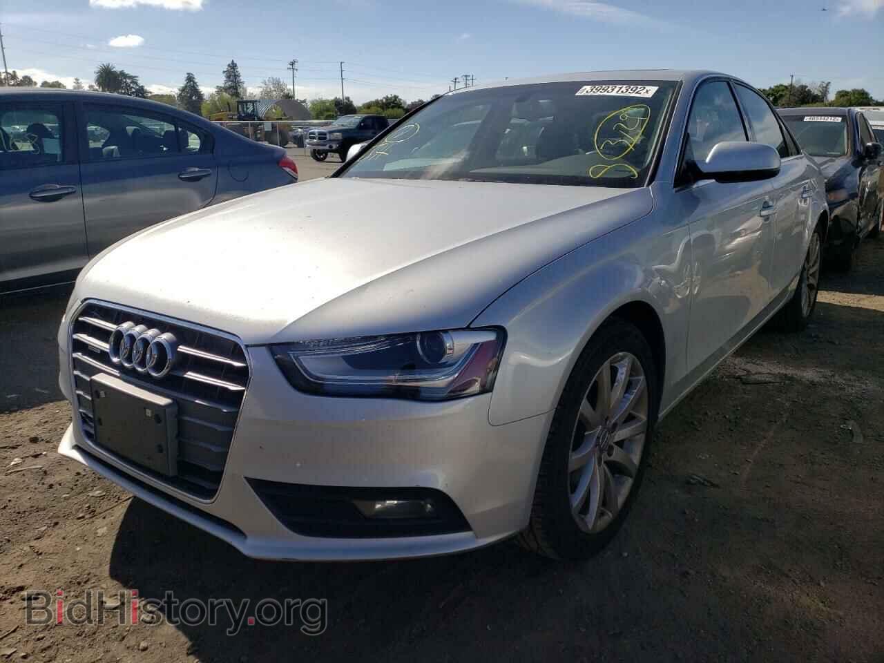 2013 AUDI A4 - VIN: WAUFFAFL6DN022817 - Фото 2