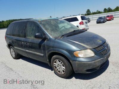 2007 Dodge CARAVAN, синий — VIN 1D4GP25E77B263968, Copart