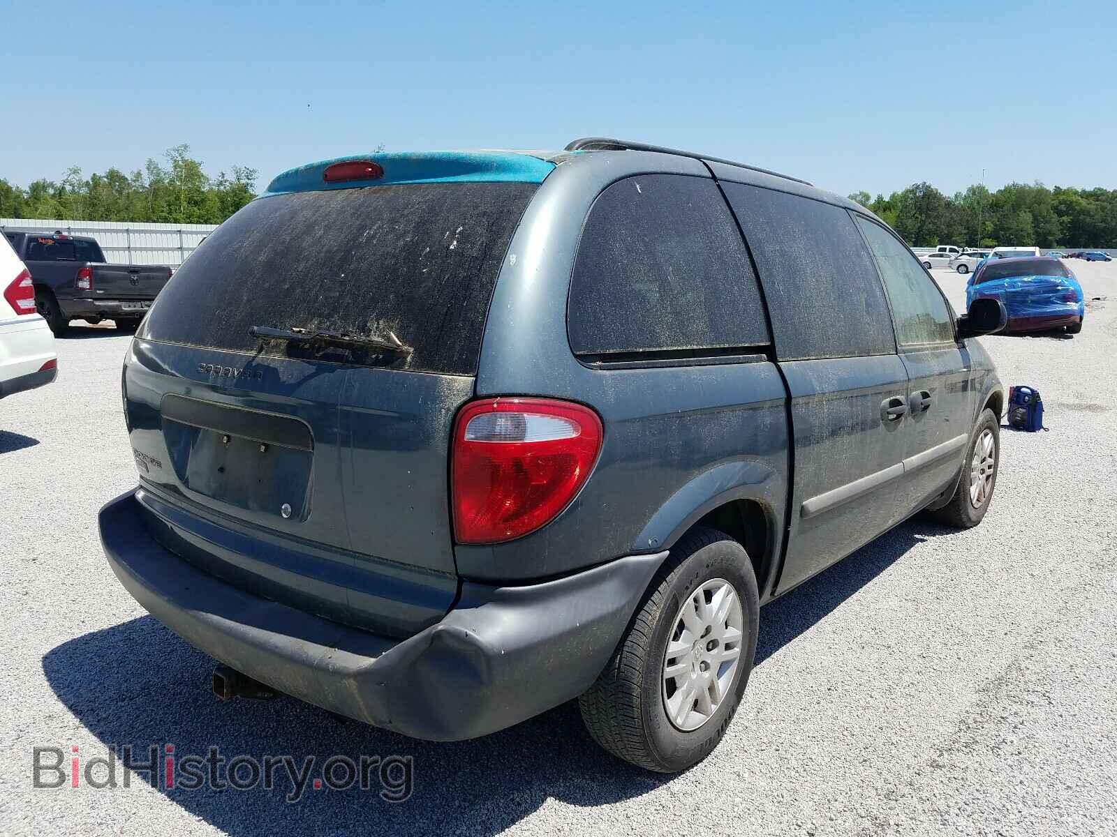 2007 DODGE CARAVAN - VIN: 1D4GP25E77B263968 - Фото 4