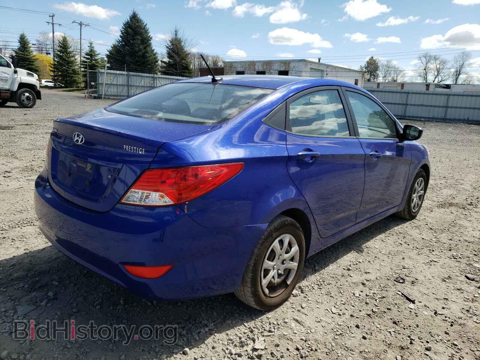 2012 HYUNDAI ACCENT - VIN: KMHCT4AE5CU260487 - Фото 4