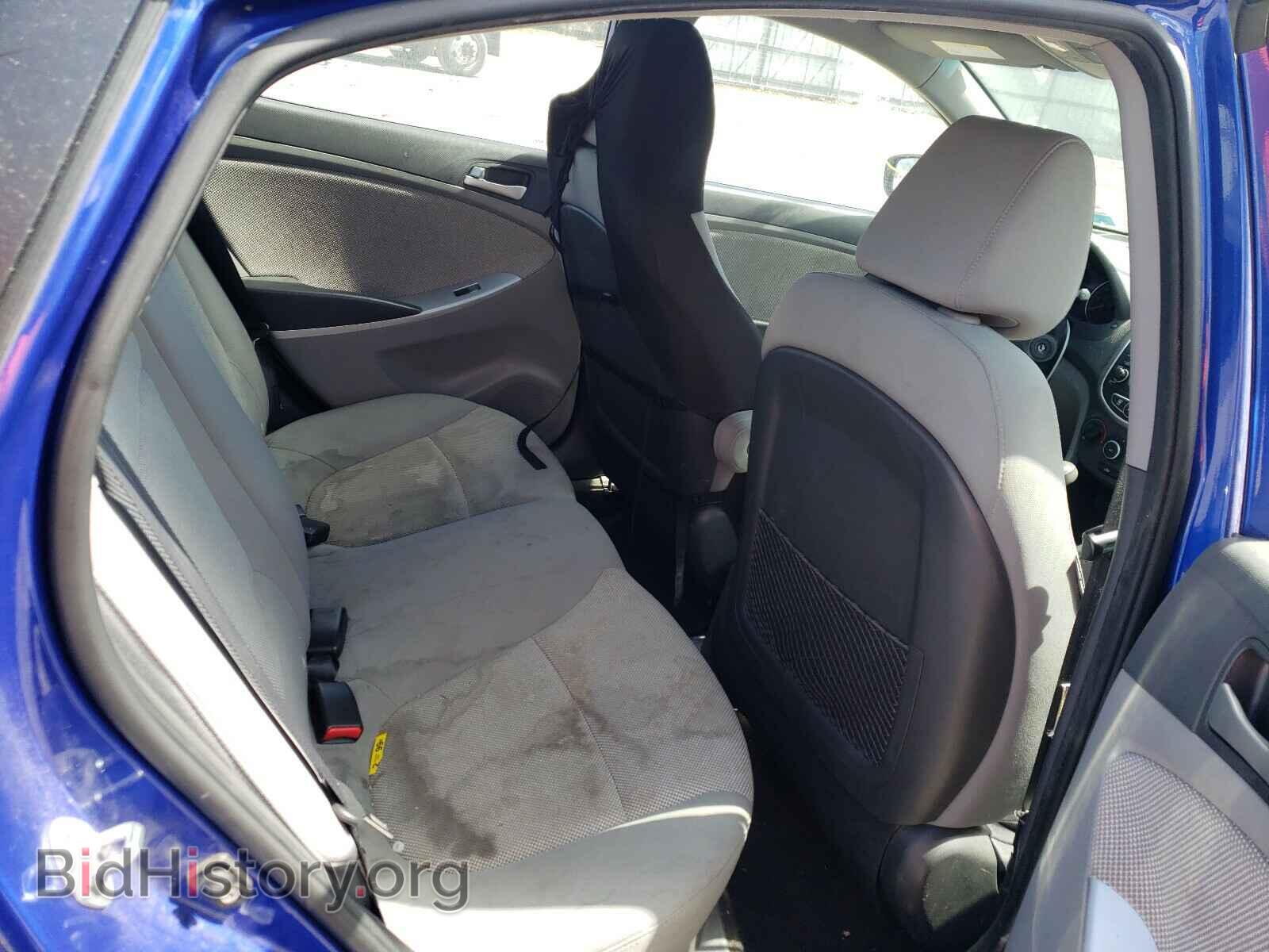 2012 HYUNDAI ACCENT - VIN: KMHCT4AE5CU260487 - Фото 6