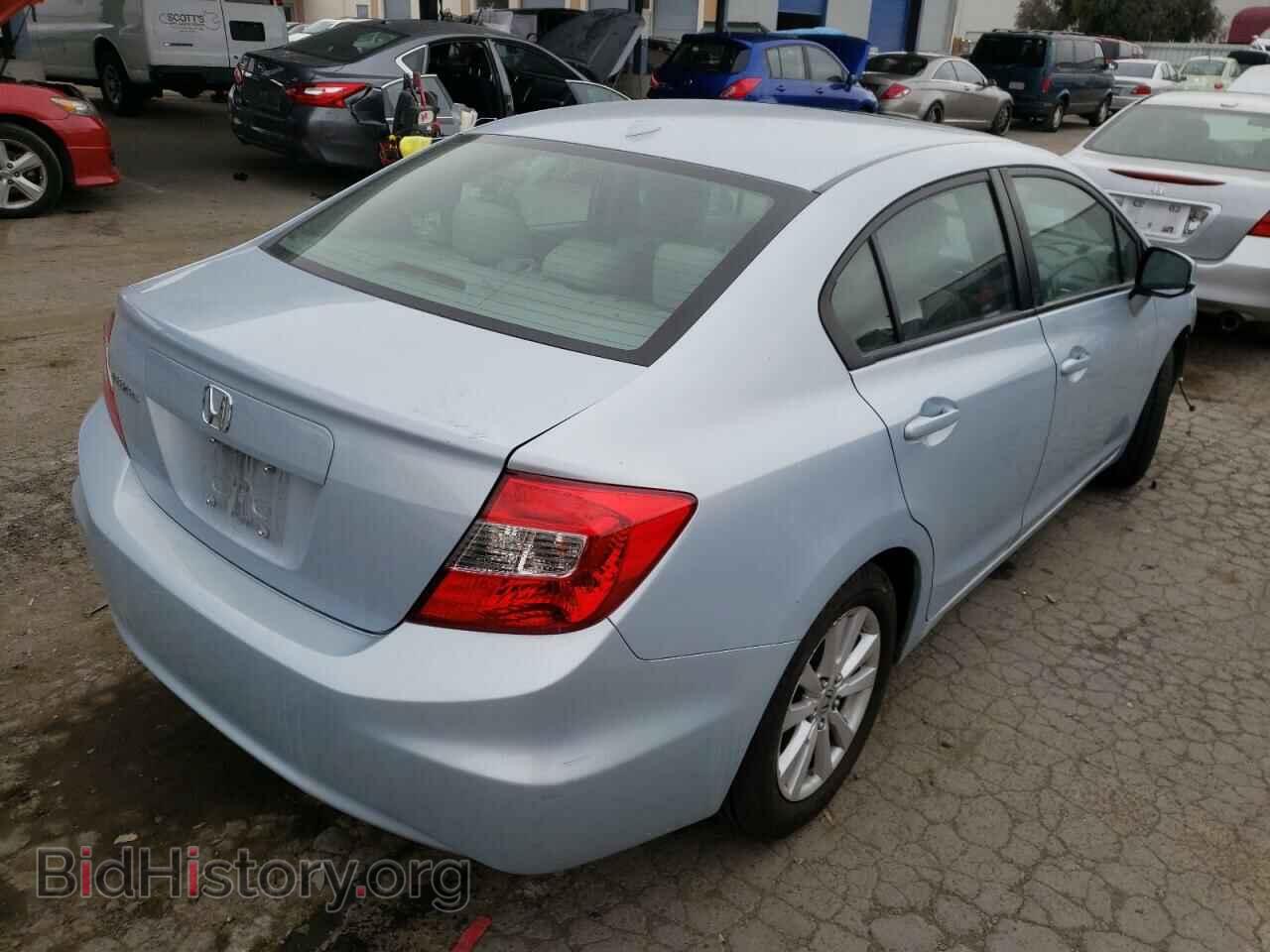 2012 HONDA CIVIC - VIN: 2HGFB2F90CH573732 - Фото 4