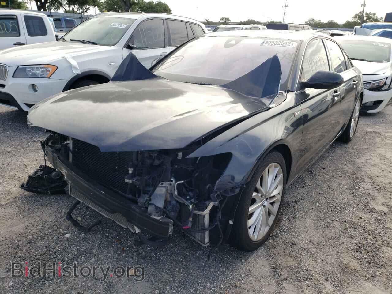 2012 AUDI A6 - VIN: WAUBGAFC9CN017671 - Фото 2
