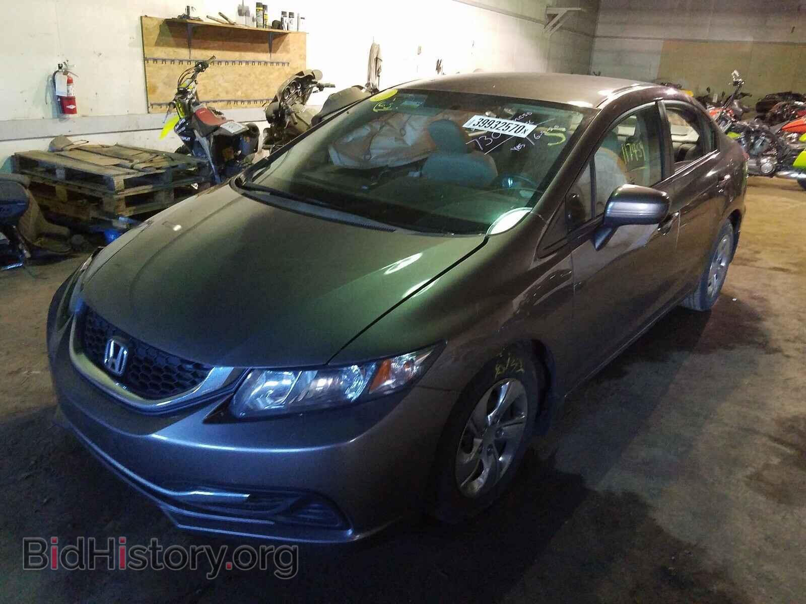2014 HONDA CIVIC - VIN: 19XFB2F58EE027304 - Фото 2