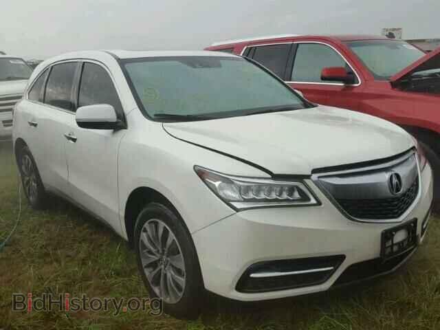 Фотография 5FRYD3H43EB016409 - ACURA MDX 2014
