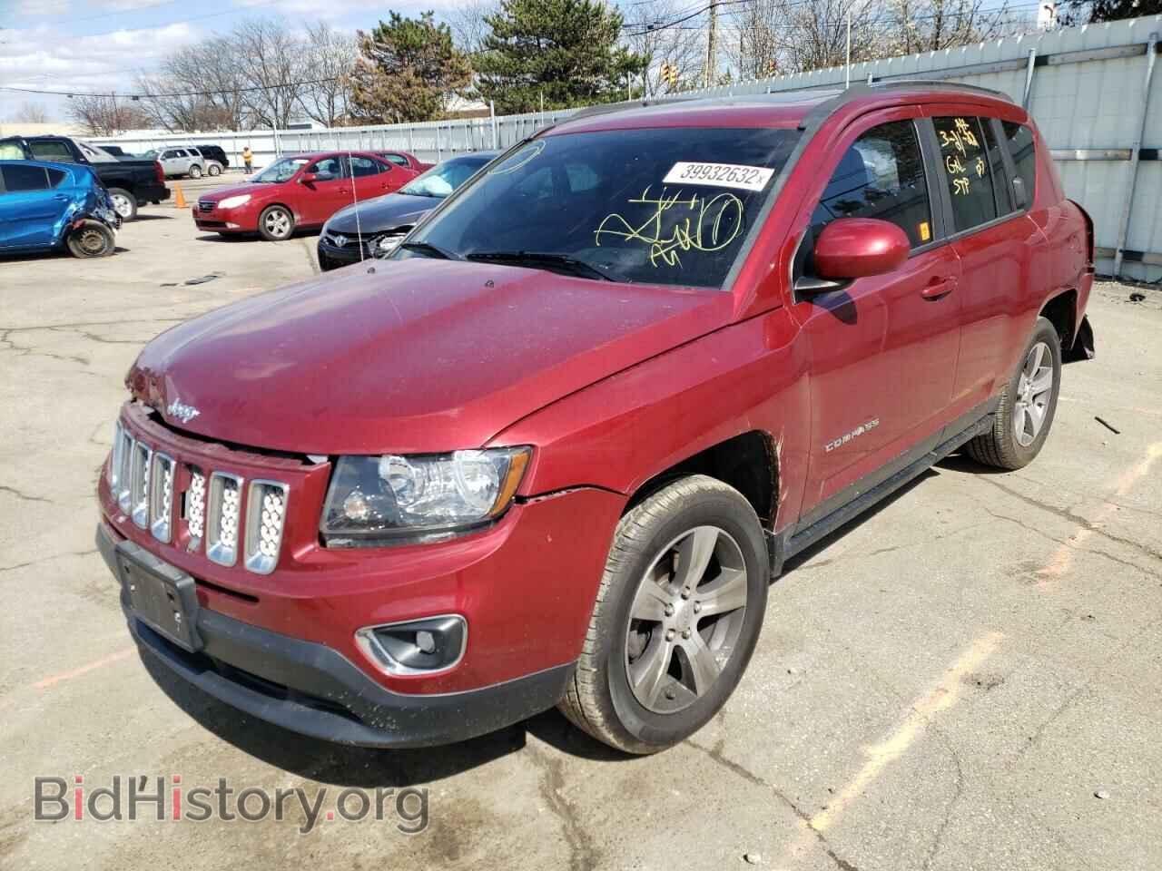 2016 JEEP COMPASS - VIN: 1C4NJDEB0GD798779 - Фото 2