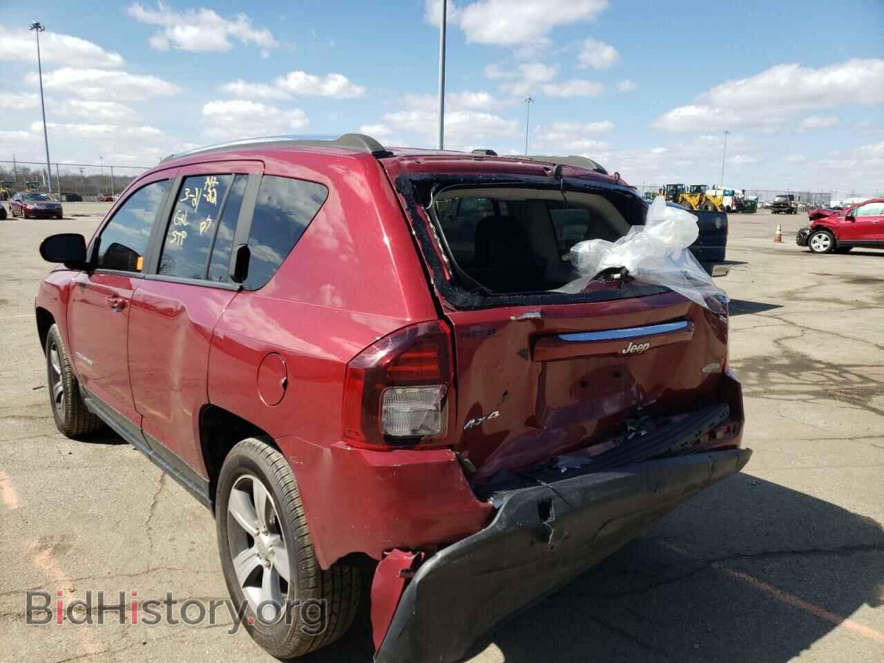 2016 JEEP COMPASS - VIN: 1C4NJDEB0GD798779 - Фото 3