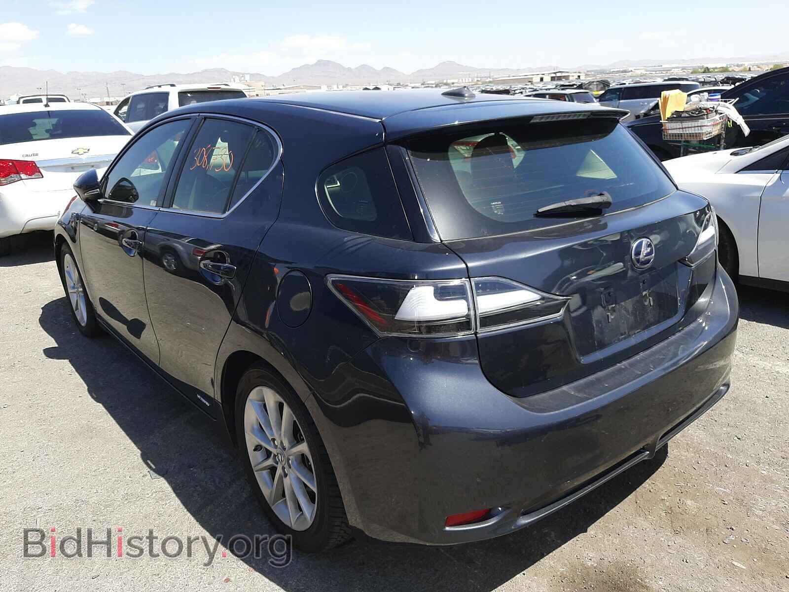 2011 LEXUS CT 200 - VIN: JTHKD5BH0B2039853 - Фото 3