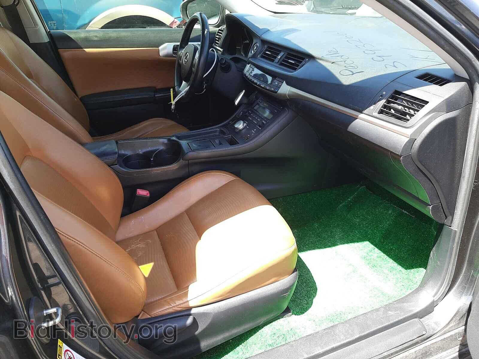 2011 LEXUS CT 200 - VIN: JTHKD5BH0B2039853 - Фото 5