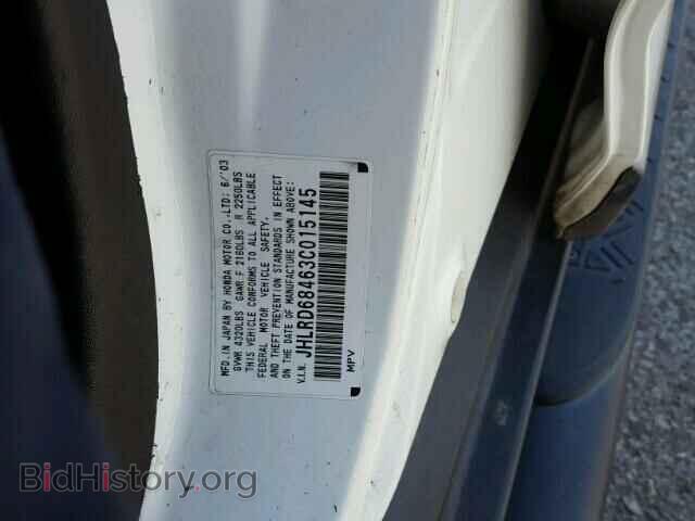 2003 HONDA CRV - VIN: JHLRD68463C015145 - Фото 10
