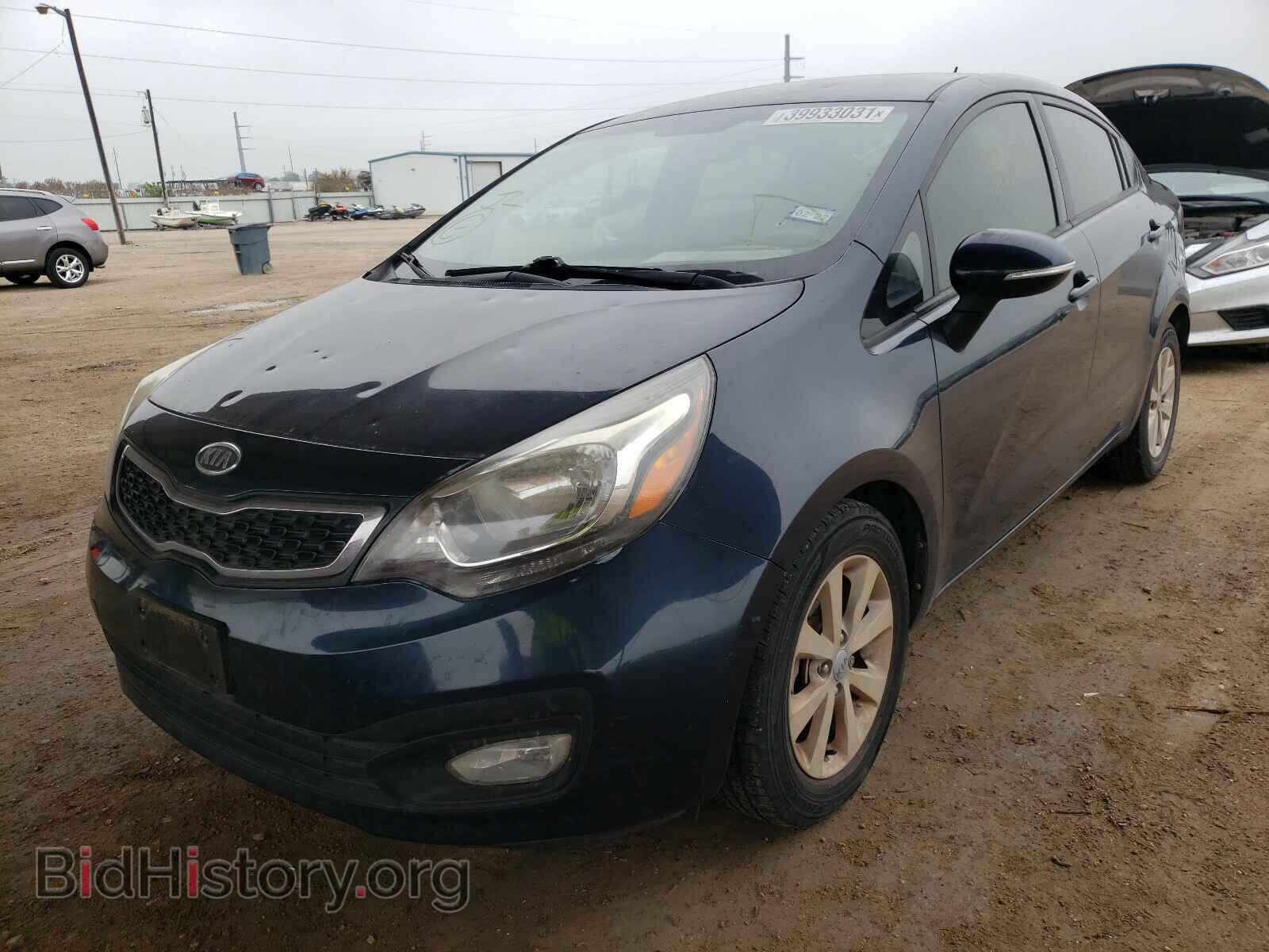 2012 KIA RIO - VIN: KNADN4A30C6053458 - Фото 2