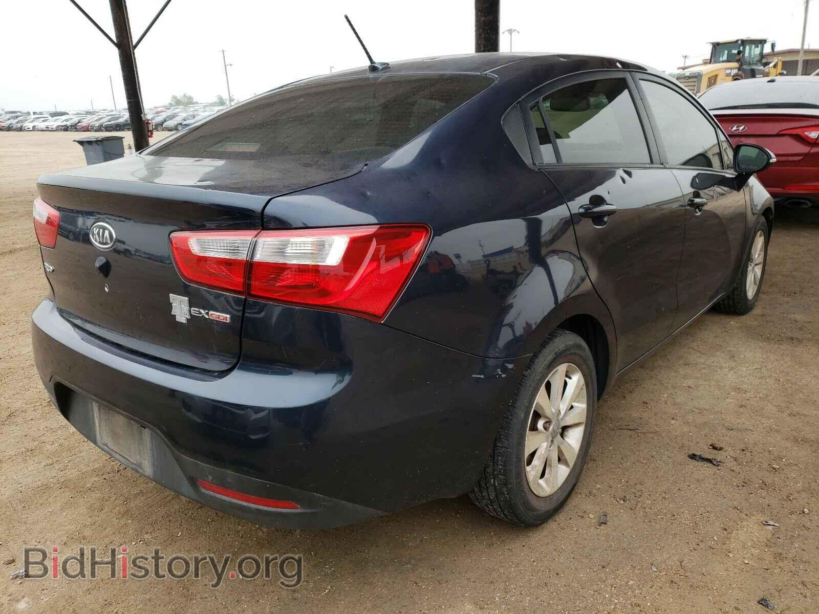 2012 KIA RIO - VIN: KNADN4A30C6053458 - Фото 4