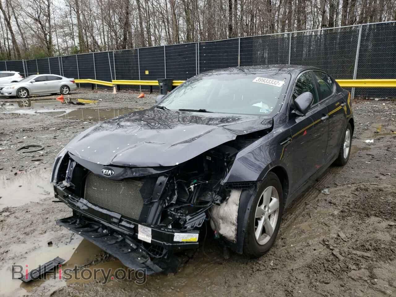 2015 KIA OPTIMA - VIN: KNAGM4A75F5649873 - Фото 2