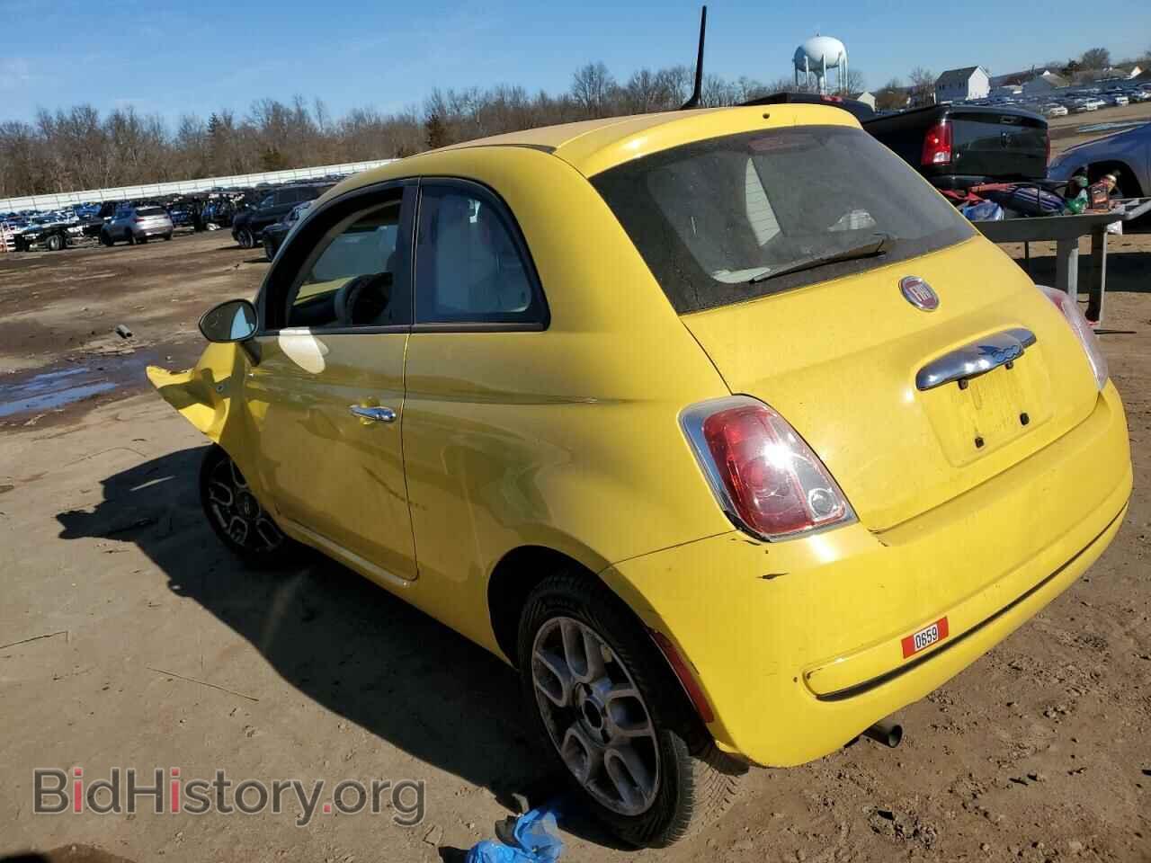 2012 FIAT 500 - VIN: 3C3CFFAR4CT131083 - Photo 2