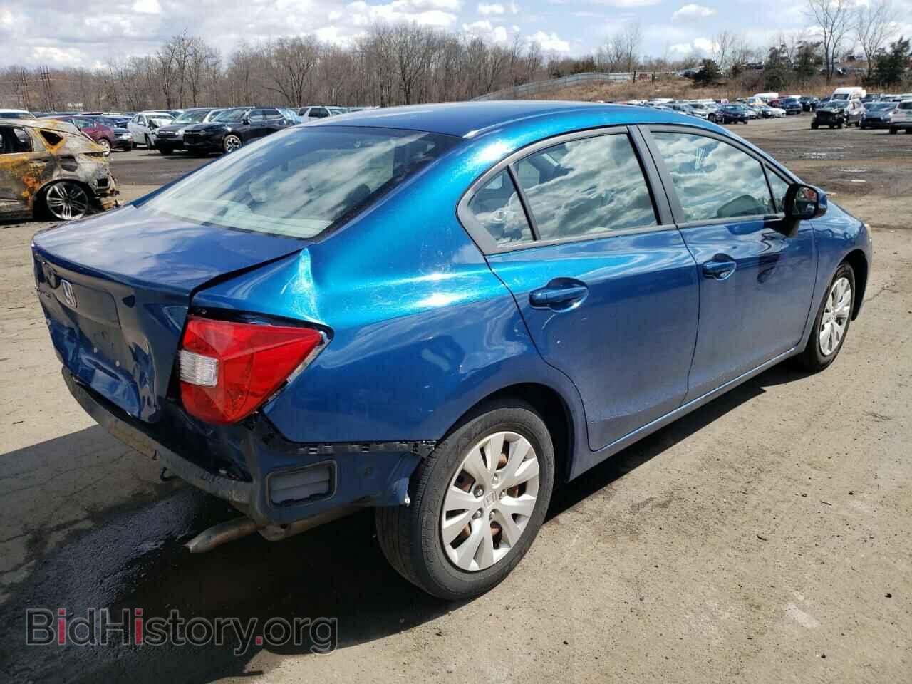 2012 HONDA CIVIC - VIN: 19XFB2F54CE359236 - Фото 4