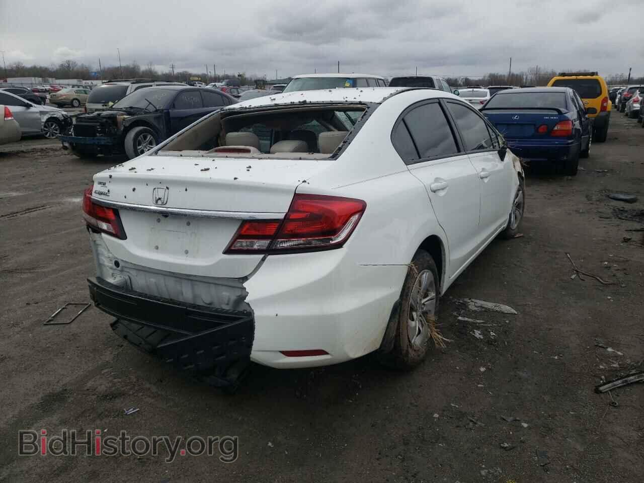 2014 HONDA CIVIC - VIN: 19XFB2F5XEE002033 - Фото 4