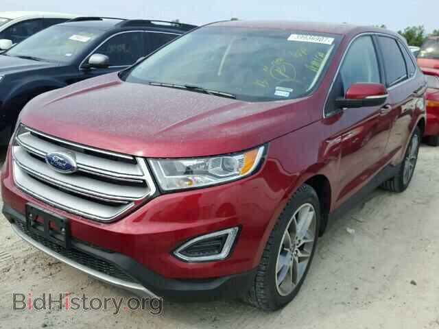 2016 FORD EDGE - VIN: 2FMPK3K93GBC17357 - Фото 2