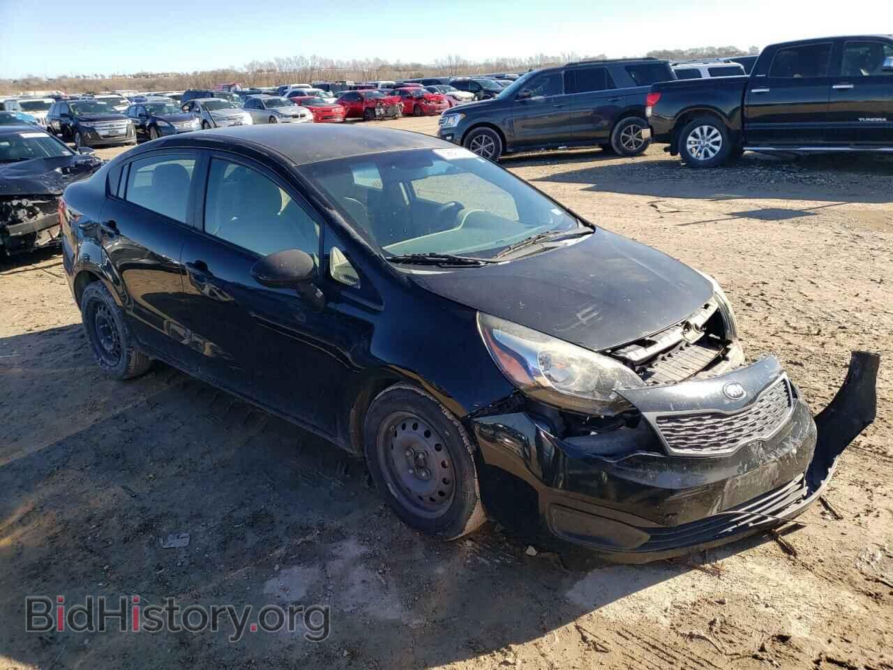 2013 KIA RIO - VIN: KNADM4A37D6255105 - Фото 4