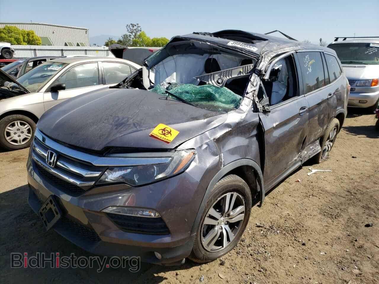2017 HONDA PILOT - VIN: 5FNYF5H52HB036624 - Фото 2