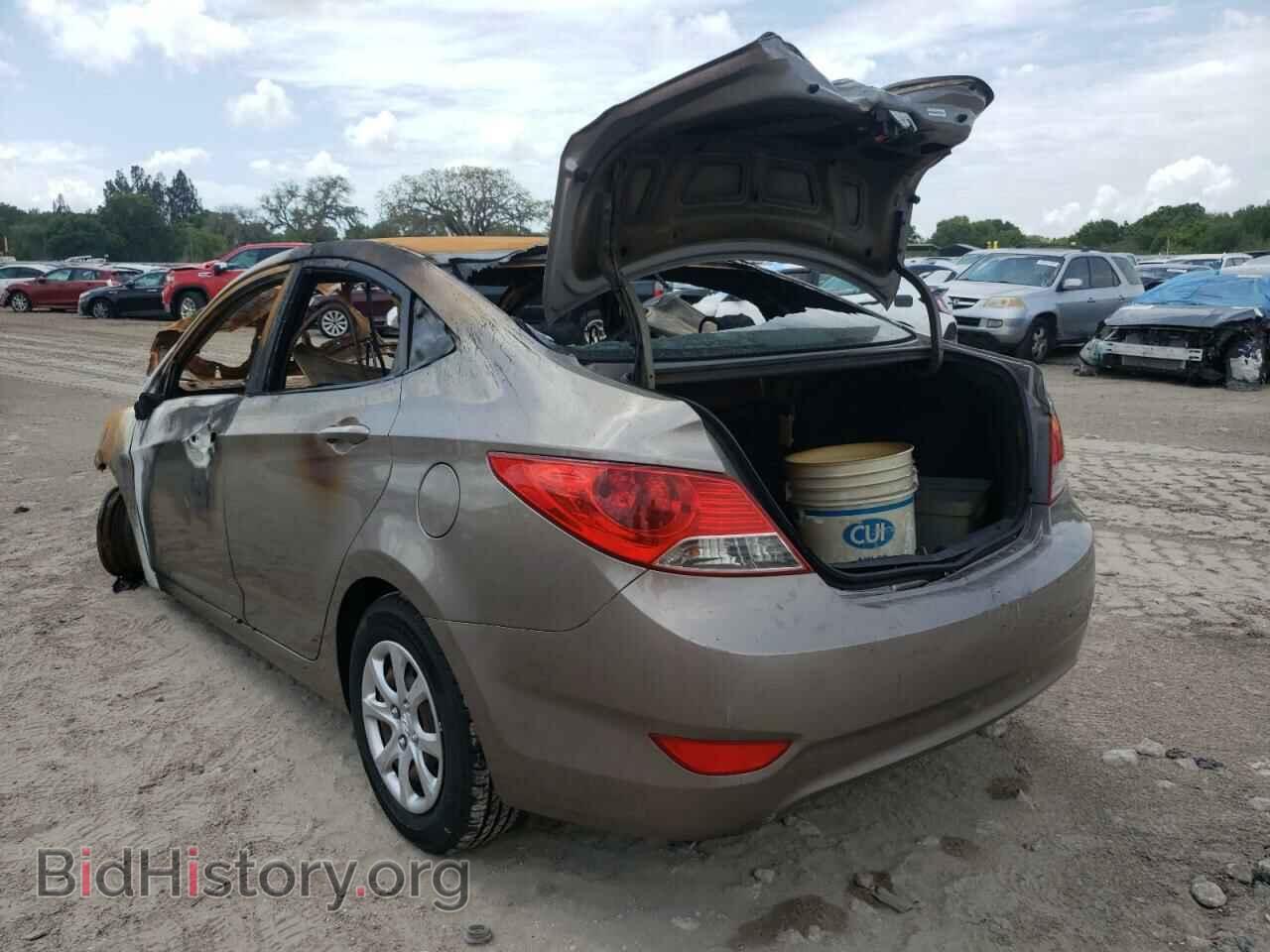 2014 HYUNDAI ACCENT - VIN: KMHCT4AE6EU590075 - Фото 3