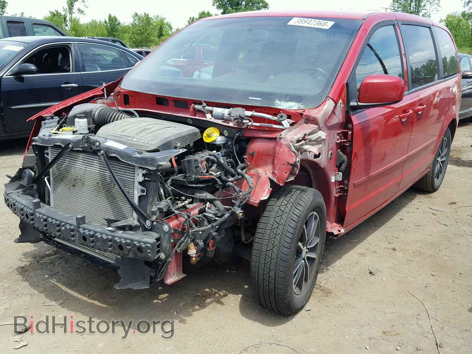2014 DODGE CARAVAN - VIN: 2C4RDGBG6ER424357 - Фото 2