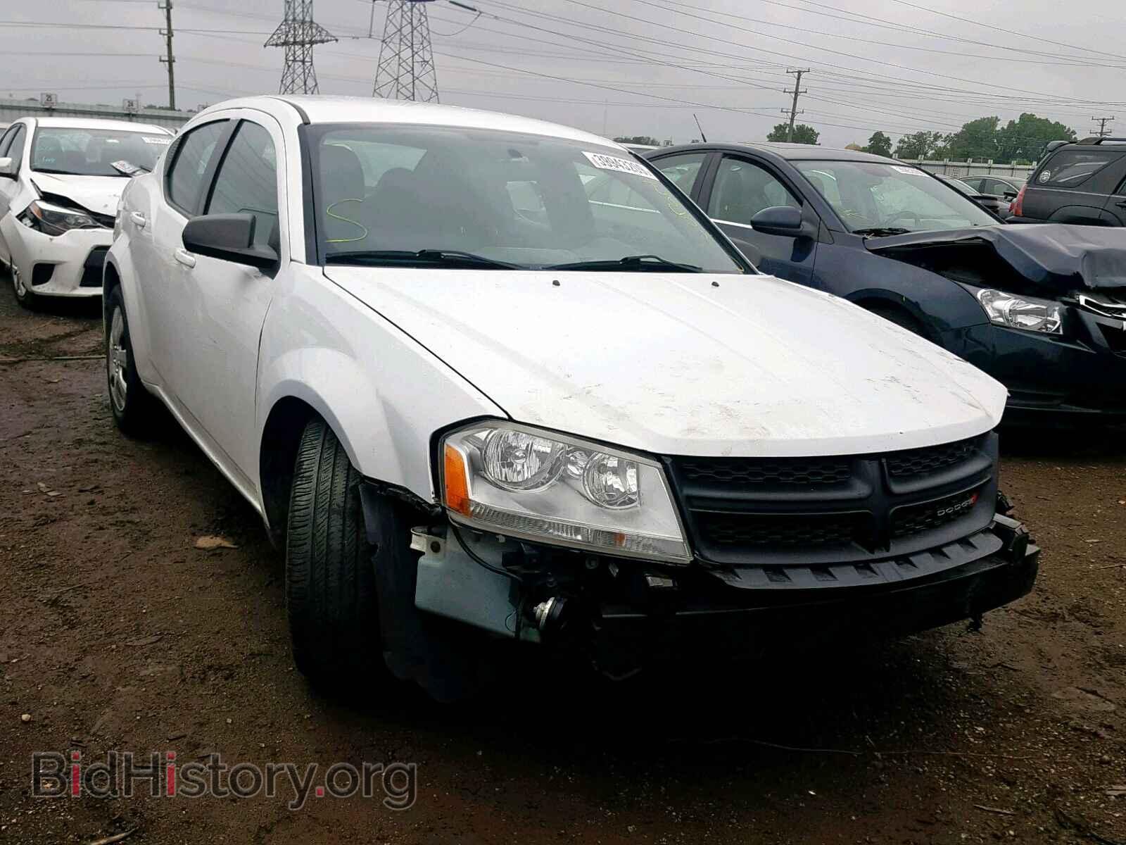 Photo 1C3CDZAB8CN325352 - DODGE AVENGER 2012