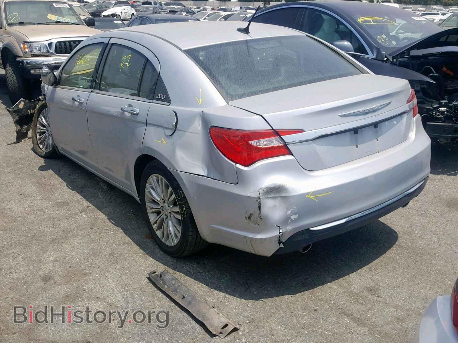 2012 CHRYSLER 200 - VIN: 1C3CCBCG2CN152155 - Фото 3