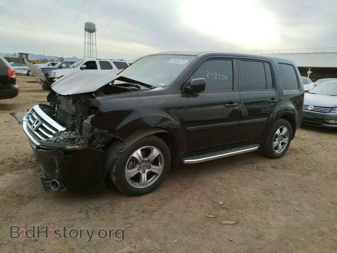 Фотография 5FNYF3H54DB043945 - HONDA PILOT 2013
