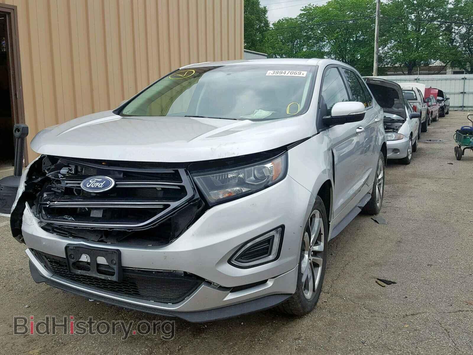2016 FORD EDGE - VIN: 2FMPK4AP1GBB95896 - Фото 2