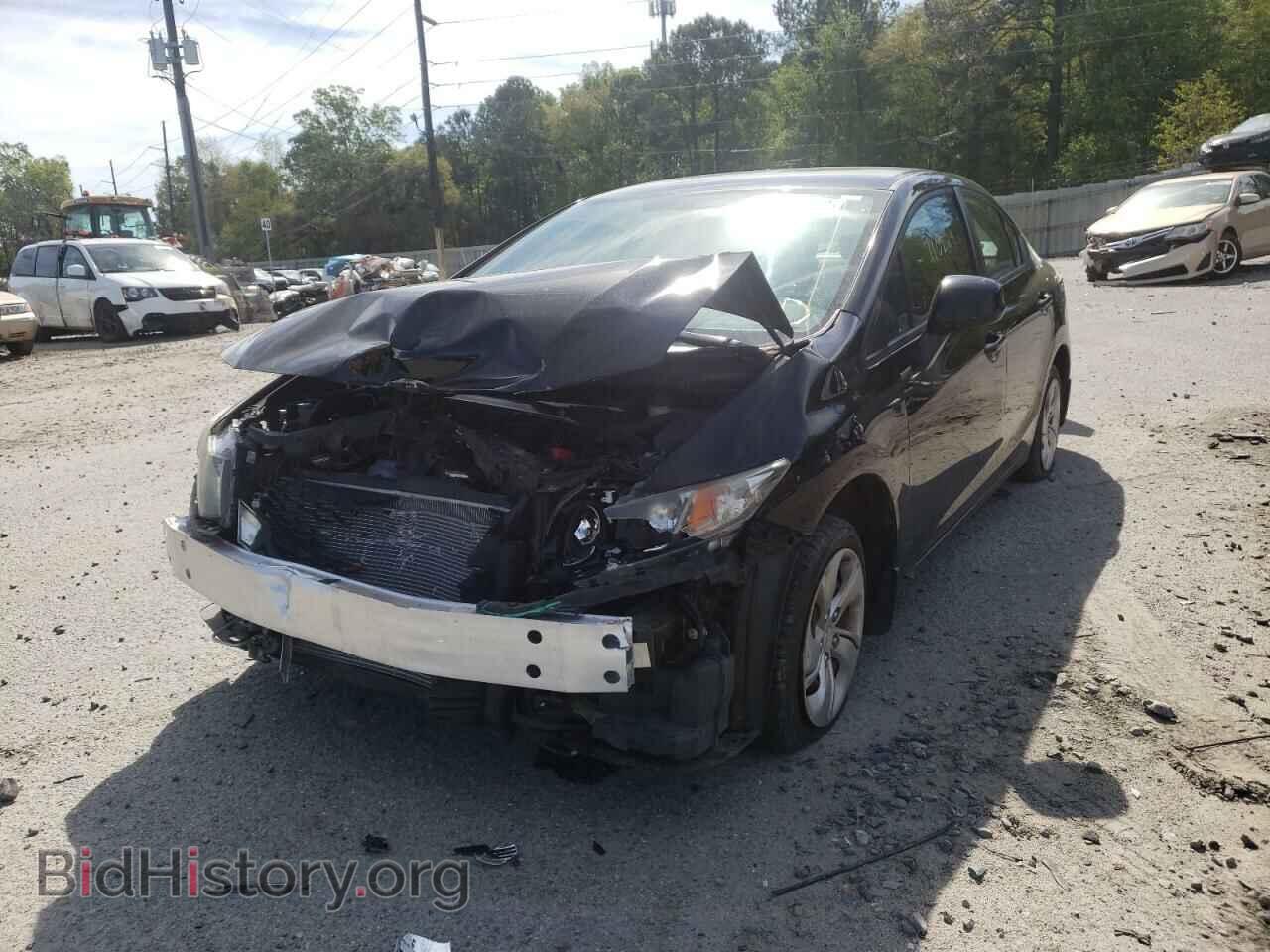 2013 HONDA CIVIC - VIN: 19XFB2F53DE073489 - Фото 2