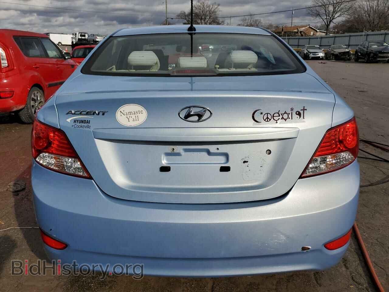 2014 HYUNDAI ACCENT - VIN: KMHCT4AE4EU638320 - Фото 6