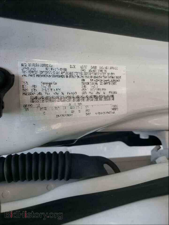 2017 FORD FOCUS - VIN: 1FADP3F24HL226243 - Photo 10