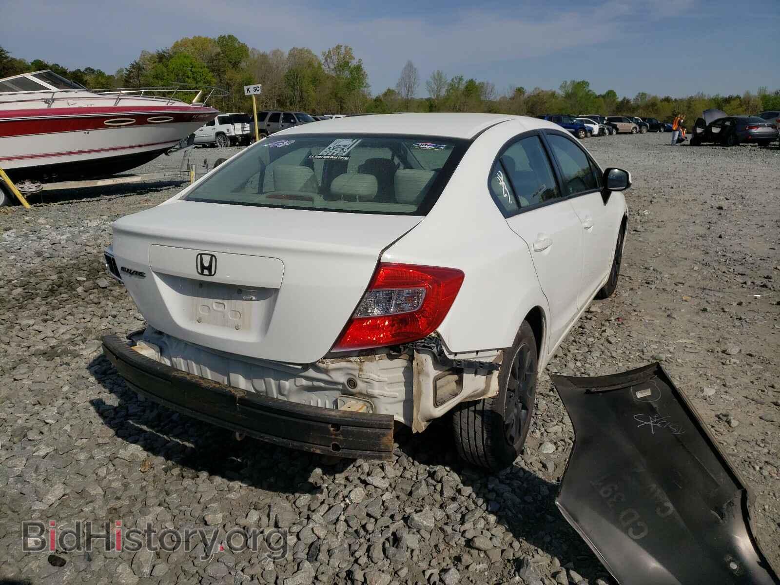 2012 HONDA CIVIC - VIN: 2HGFB2F55CH309063 - Фото 4