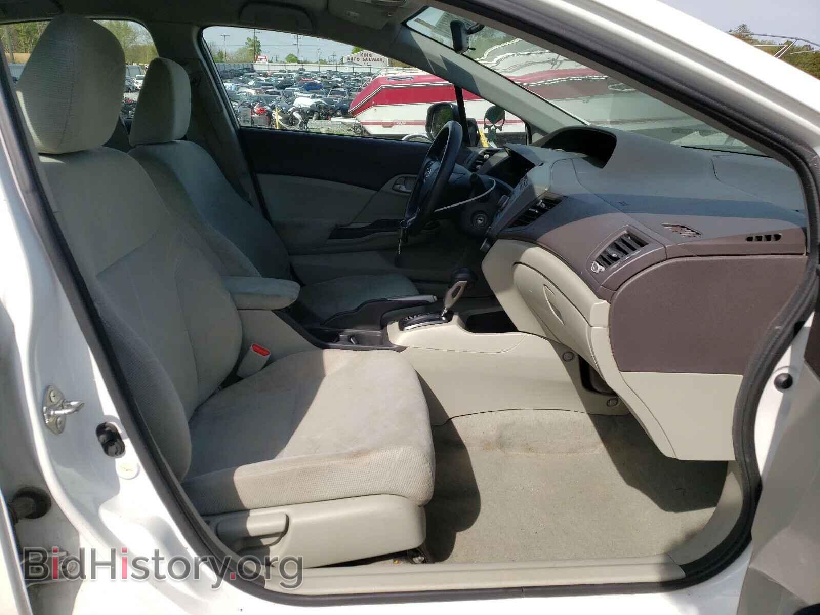 2012 HONDA CIVIC - VIN: 2HGFB2F55CH309063 - Фото 5