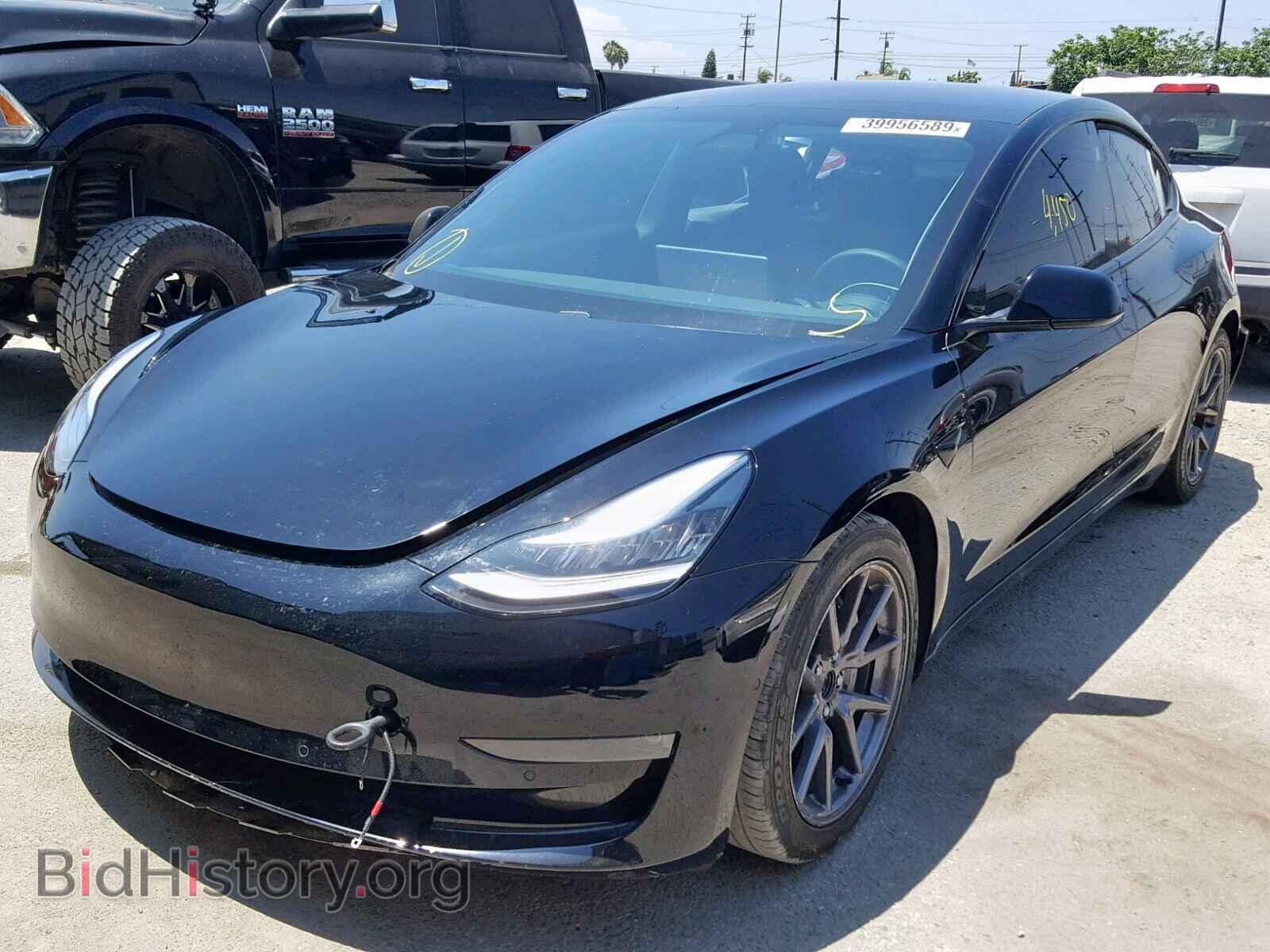 2019 TESLA MODEL 3 - VIN: 5YJ3E1EAXKF193316 - Фото 2