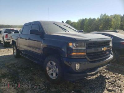 2018 Chevrolet SILVERADO, серый — VIN 3GCUKREC8JG482023, Copart