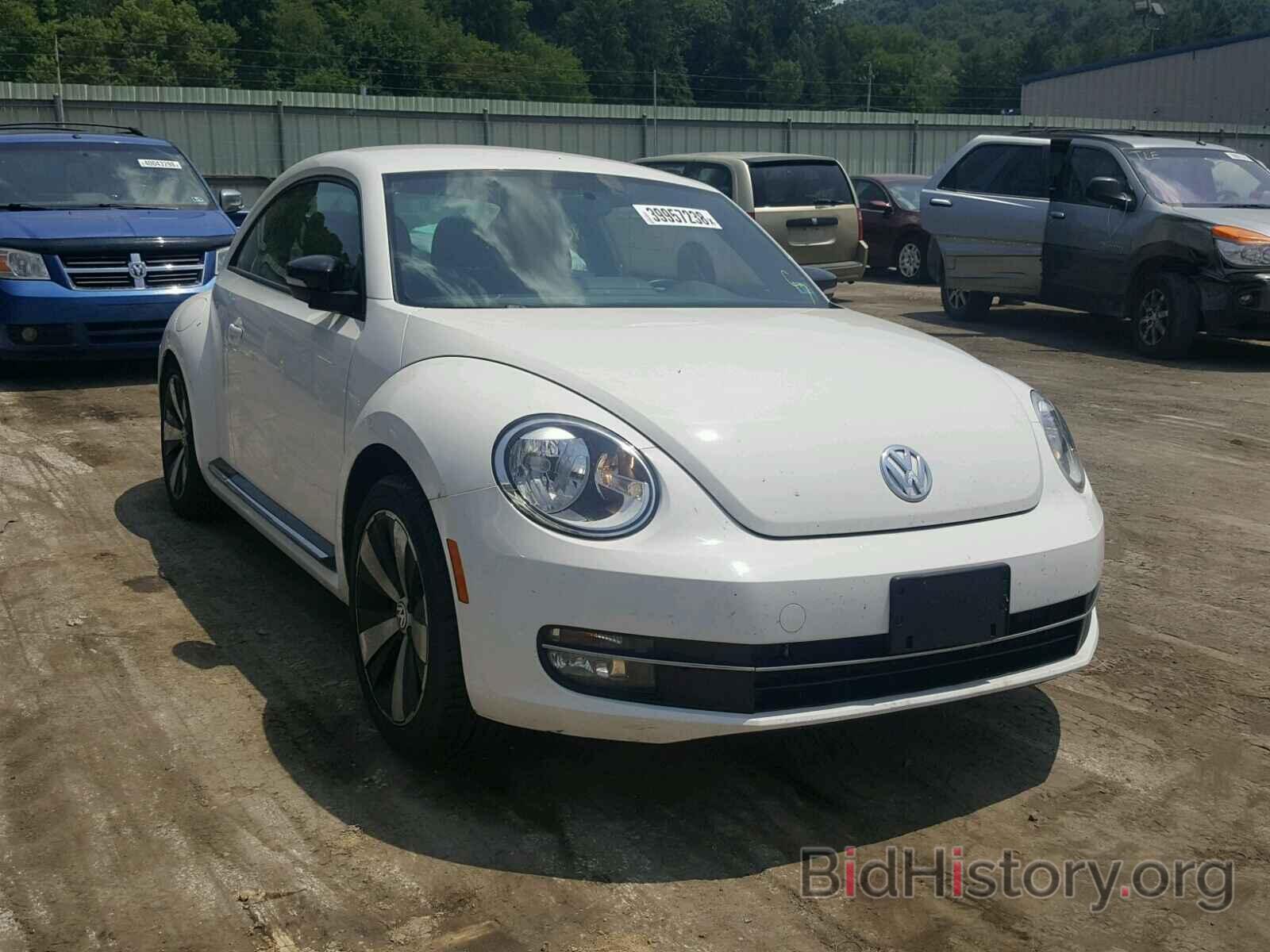 Фотография 3VW4A7AT7CM631732 - VOLKSWAGEN BEETLE 2012