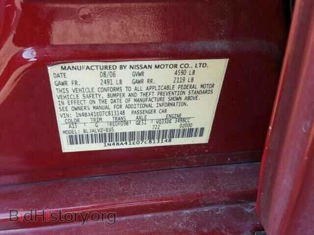 2007 NISSAN MAXIMA - VIN: 1N4BA41E07C813148 - Photo 10