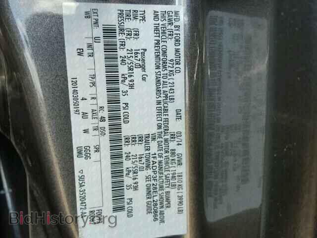 2014 FORD FOCUS - VIN: 1FADP3F28EL280866 - Photo 10