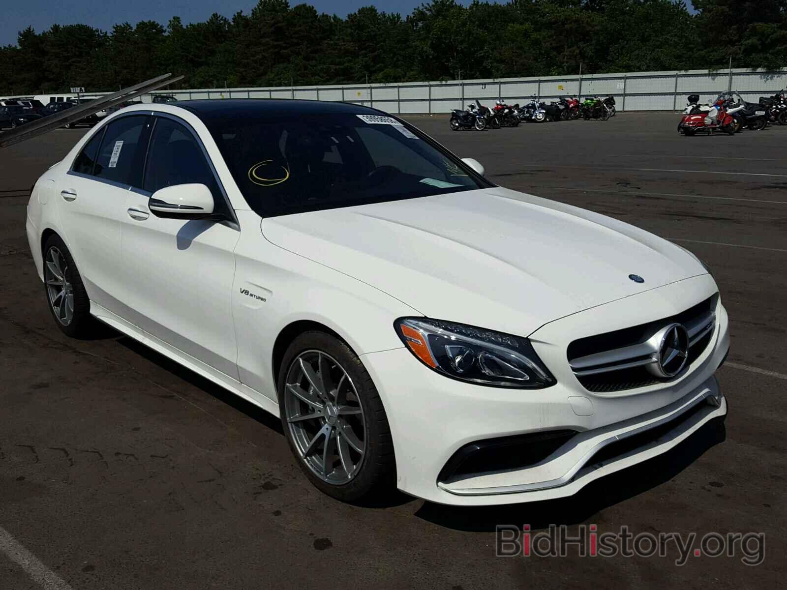 Photo 55SWF8GB8GU125837 - MERCEDES-BENZ C63 2016