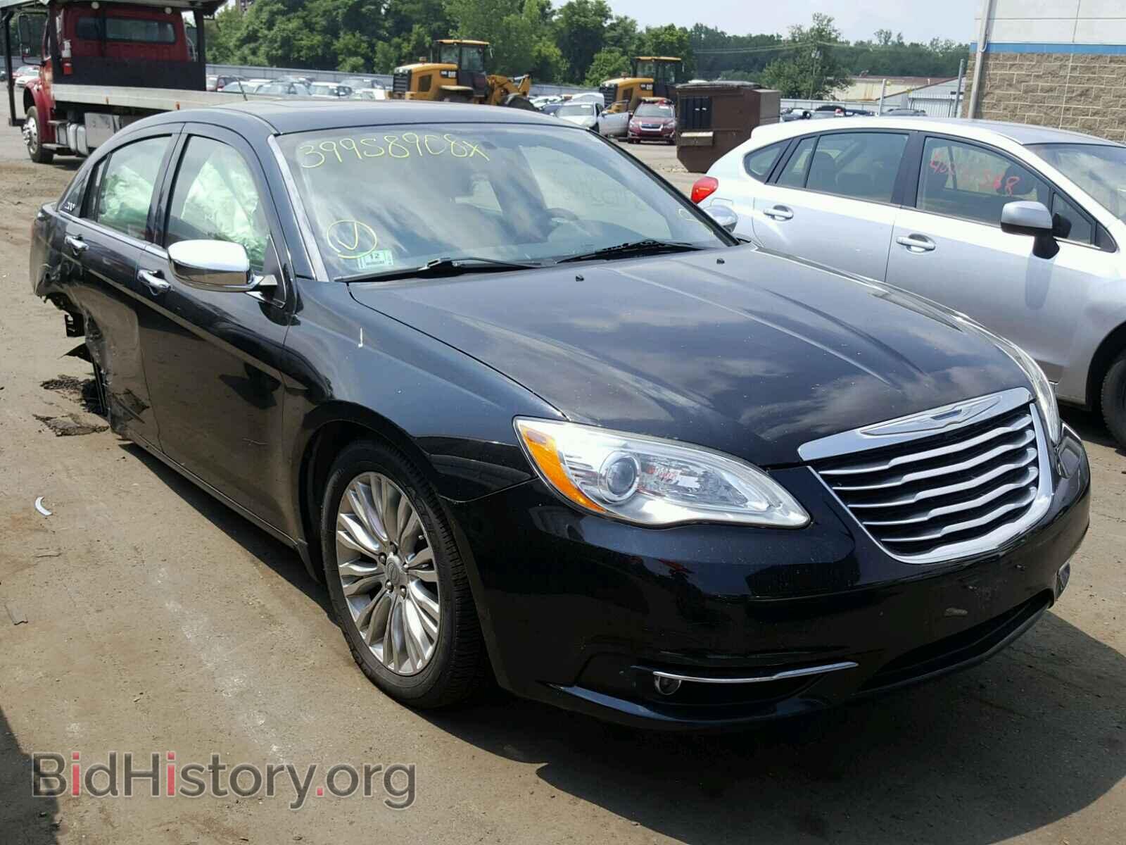 Фотография 1C3CCBCG0CN250035 - CHRYSLER 200 2012