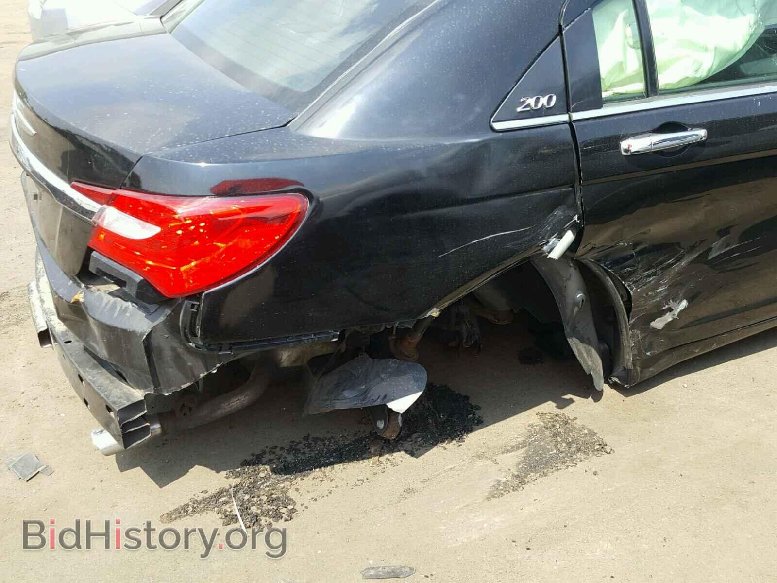 2012 CHRYSLER 200 - VIN: 1C3CCBCG0CN250035 - Фото 9