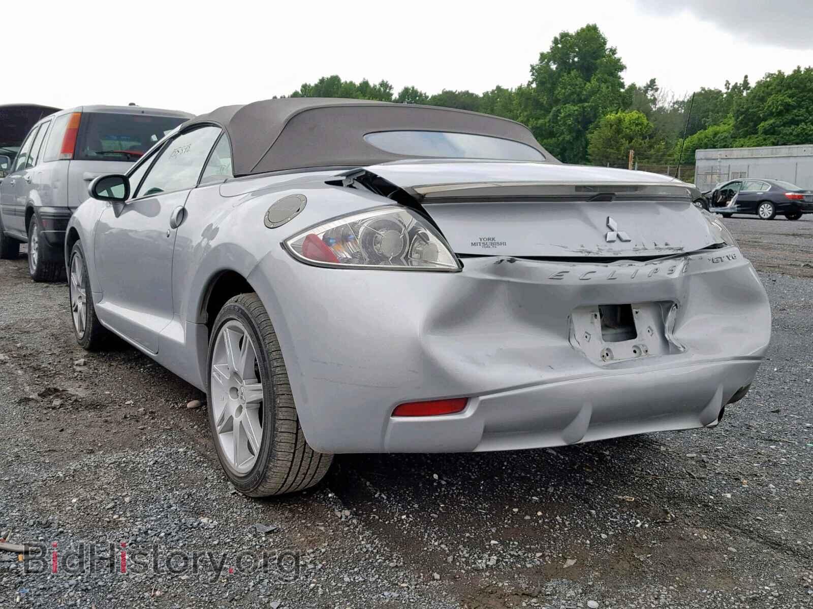 2007 MITSUBISHI ECLIPSE - VIN: 4A3AL35T97E007880 - Фото 3