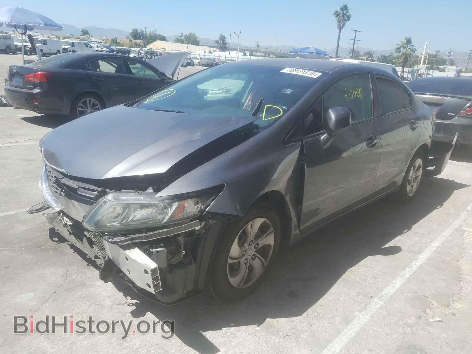 2013 HONDA CIVIC - VIN: 19XFB2F59DE291243 - Фото 2