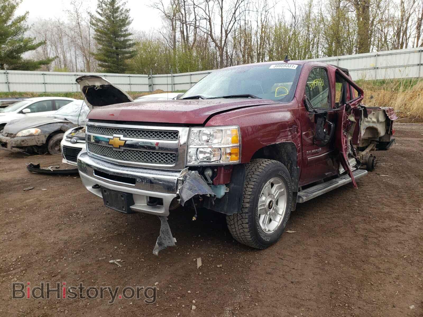 2013 CHEVROLET SILVERADO - VIN: 3GCPKSE74DG152827 - Фото 2