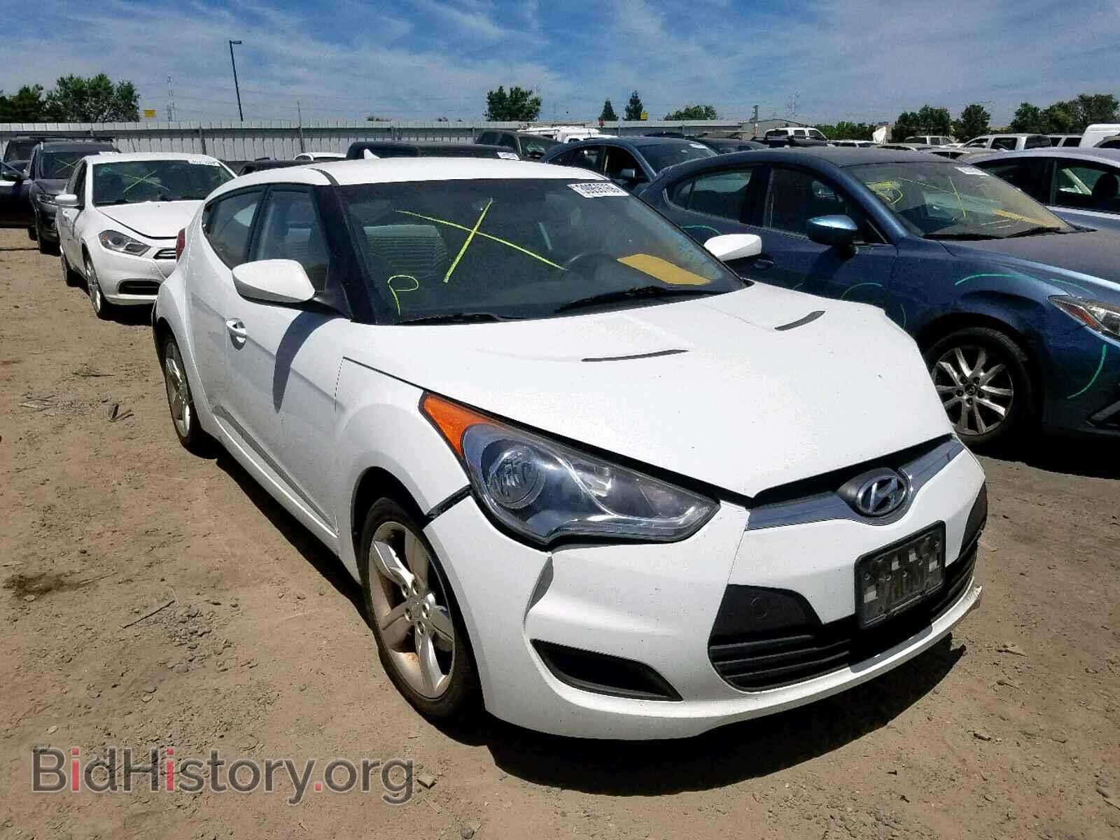 Photo KMHTC6AD0CU029404 - HYUNDAI VELOSTER 2012