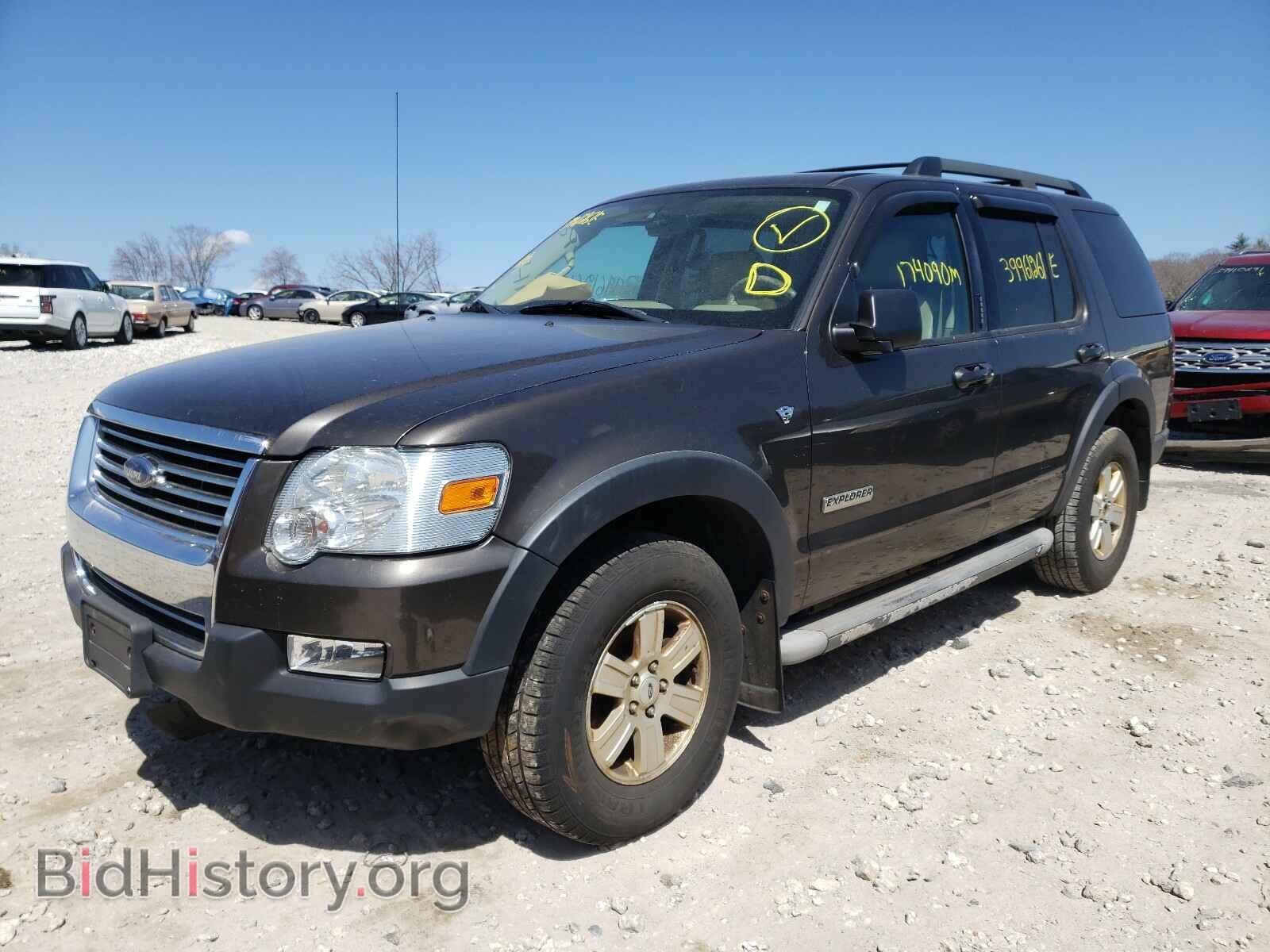 2007 FORD EXPLORER - VIN: 1FMEU73817UA52465 - Фото 2